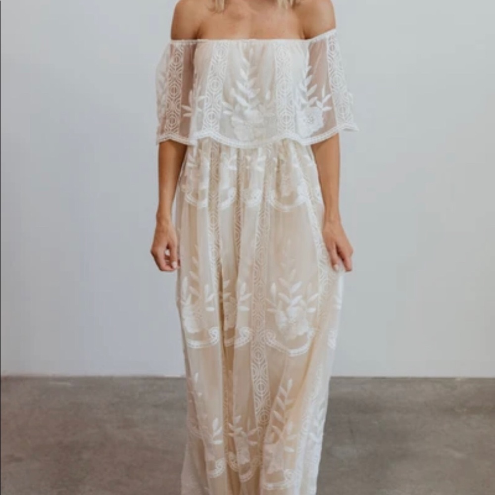Lace Maxi Dress | Bridal Shower Dress